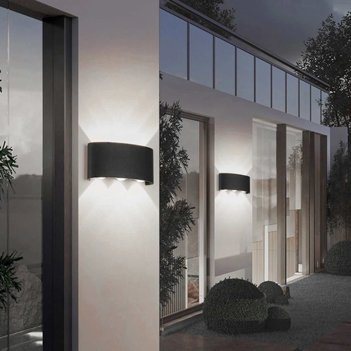 Led Wall Lamp outdoor Stair Light Fixture Bedside Loft Living Room Up Down Home Hallway Lampada 2W 4W 6W 8W 10W 12W Wall Sconces