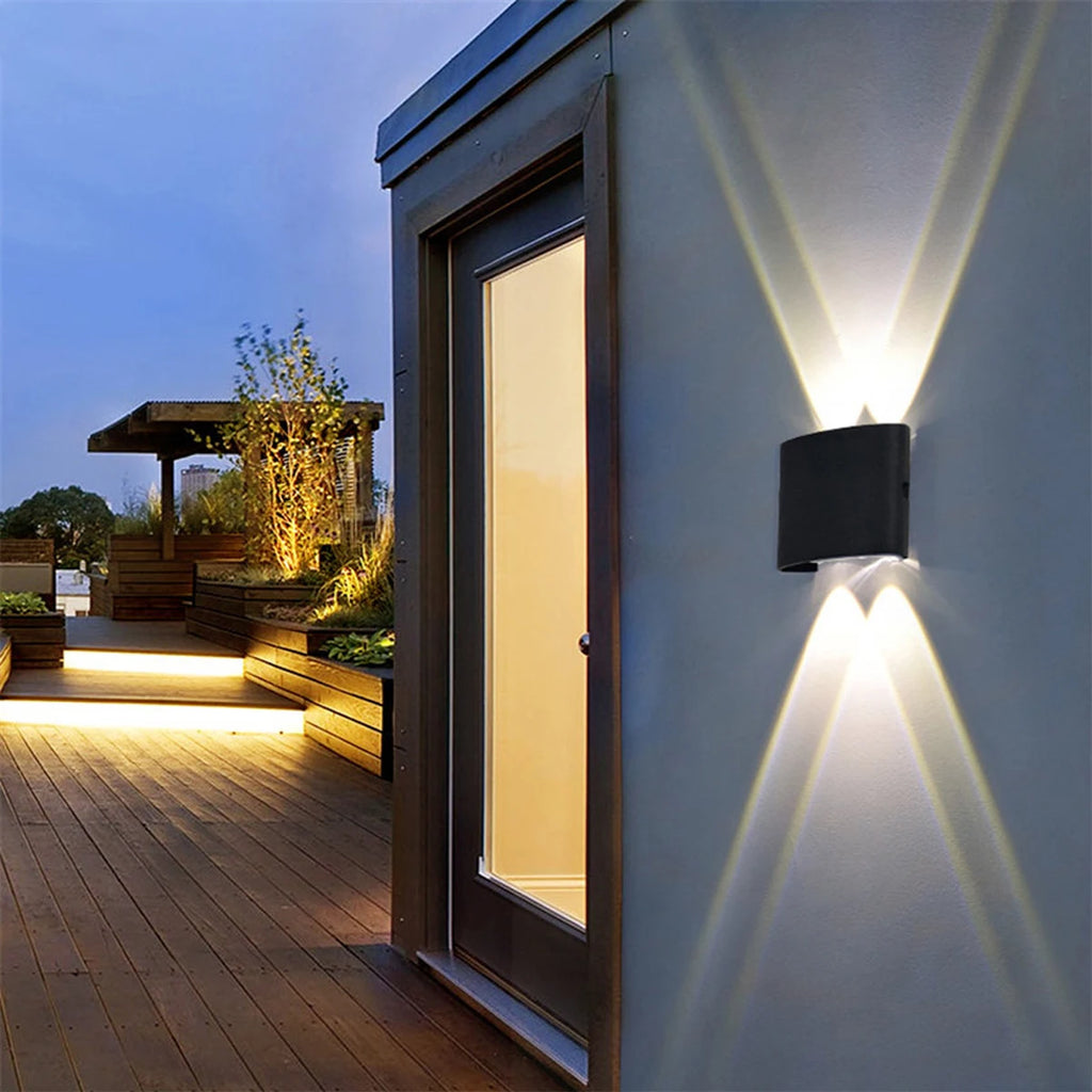 Led Wall Lamp outdoor Stair Light Fixture Bedside Loft Living Room Up Down Home Hallway Lampada 2W 4W 6W 8W 10W 12W Wall Sconces