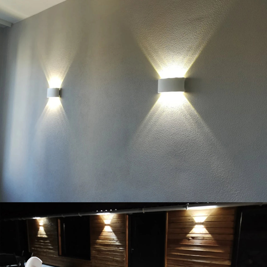 Led Wall Lamp outdoor Stair Light Fixture Bedside Loft Living Room Up Down Home Hallway Lampada 2W 4W 6W 8W 10W 12W Wall Sconces