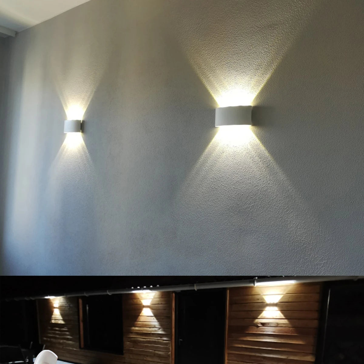Led Wall Lamp outdoor Stair Light Fixture Bedside Loft Living Room Up Down Home Hallway Lampada 2W 4W 6W 8W 10W 12W Wall Sconces